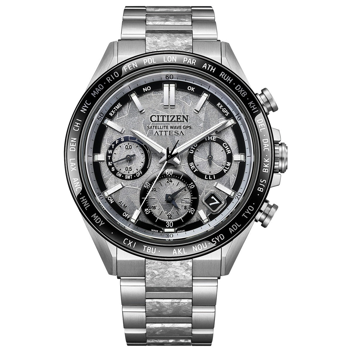 シチズン アテッサ CITIZEN ATTESA エコドライブ GPS衛星電波時計 限定 CC4076-65A ダブルダイレクトフライト ACT Line Platinum Shine Collection