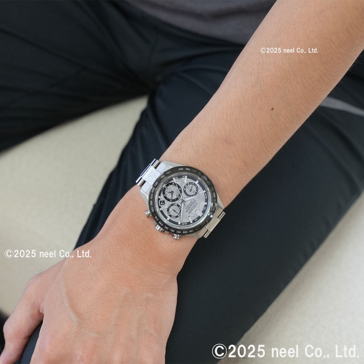 シチズン アテッサ CITIZEN ATTESA エコドライブ GPS衛星電波時計 限定 CC4076-65A ダブルダイレクトフライト ACT Line Platinum Shine Collection