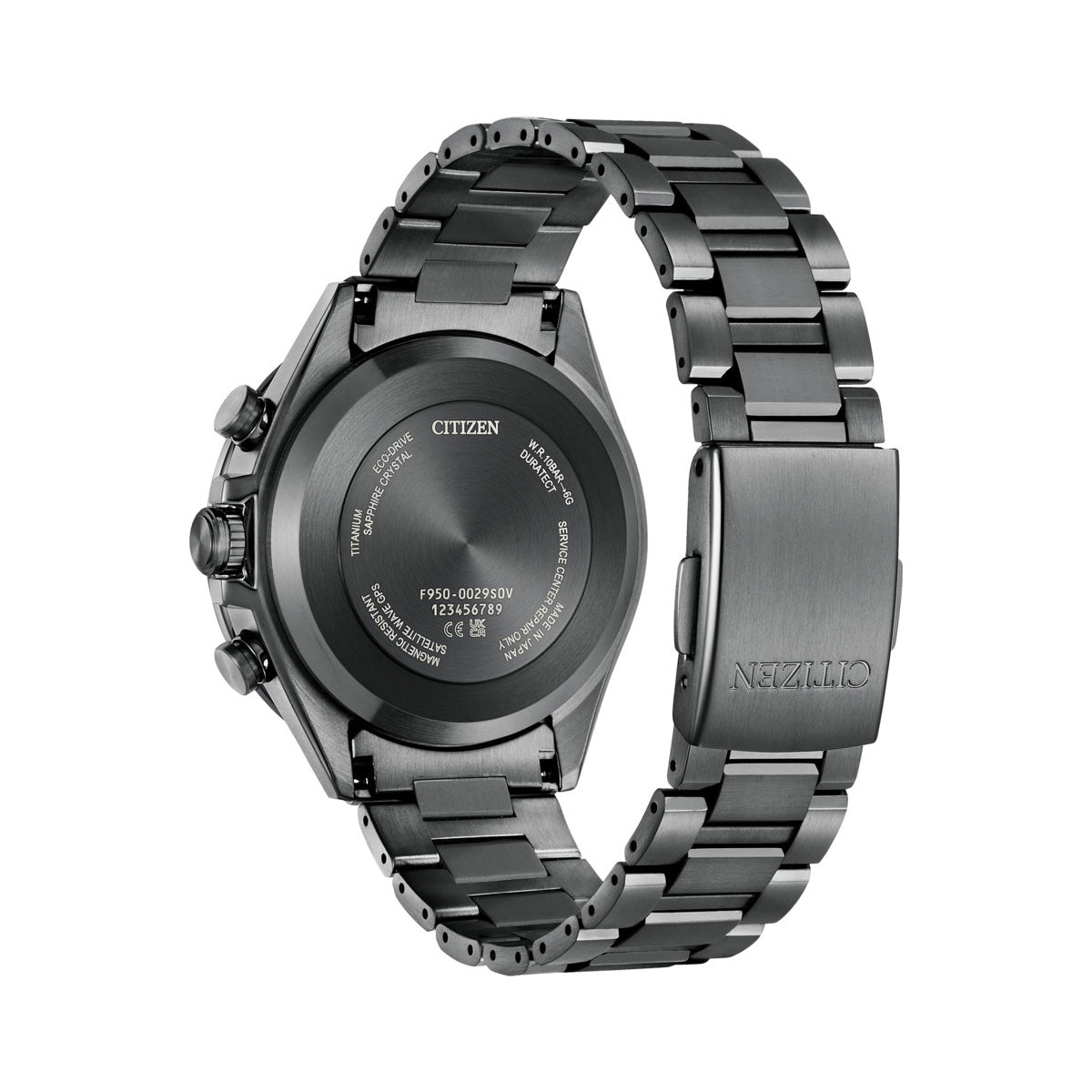 シチズン アテッサ CITIZEN ATTESA エコドライブ GPS衛星電波時計 限定 CC4077-71Z ダブルダイレクトフライト ACT Line Black Titanium Series【2026 新作】