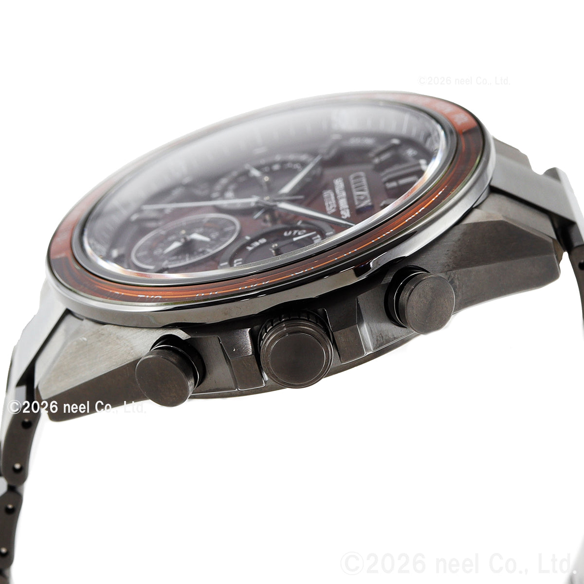 シチズン アテッサ CITIZEN ATTESA エコドライブ GPS衛星電波時計 限定 CC4077-71Z ダブルダイレクトフライト ACT Line Black Titanium Series【2026 新作】