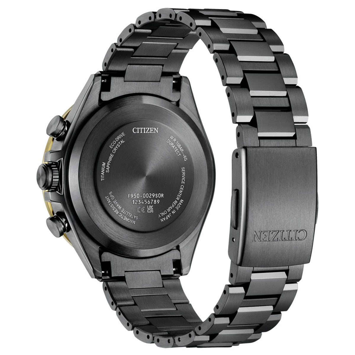 シチズン アテッサ CITIZEN ATTESA エコドライブ GPS衛星電波時計 限定 腕時計 メンズ CC4078-51E ダブルダイレクトフライト ACT Line LIGHT in BLACK Eco-Drive 50th Anniversary Edition【2026 新作】
