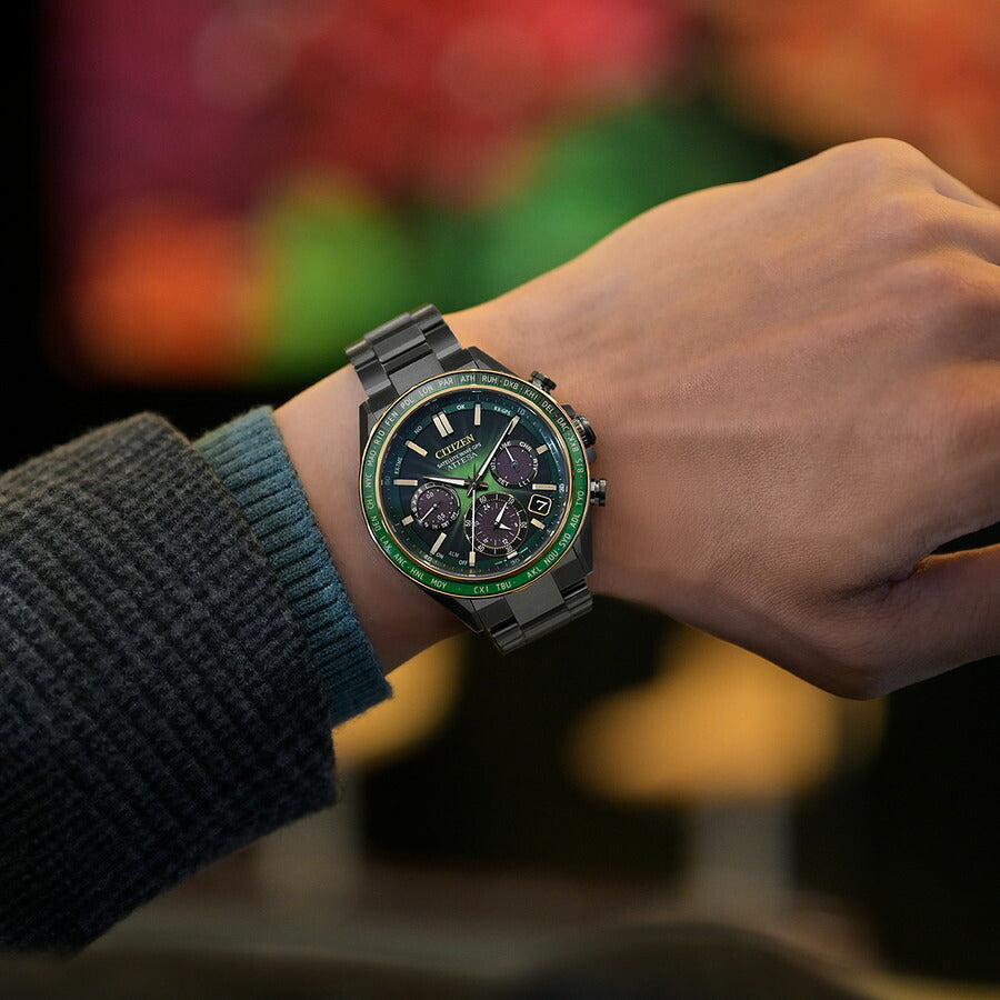 シチズン アテッサ CITIZEN ATTESA エコドライブ GPS衛星電波時計 Eco-Drive 50周年限定 腕時計 CC4084-83Z ダブルダイレクトフライト ACT Line【2026 新作】