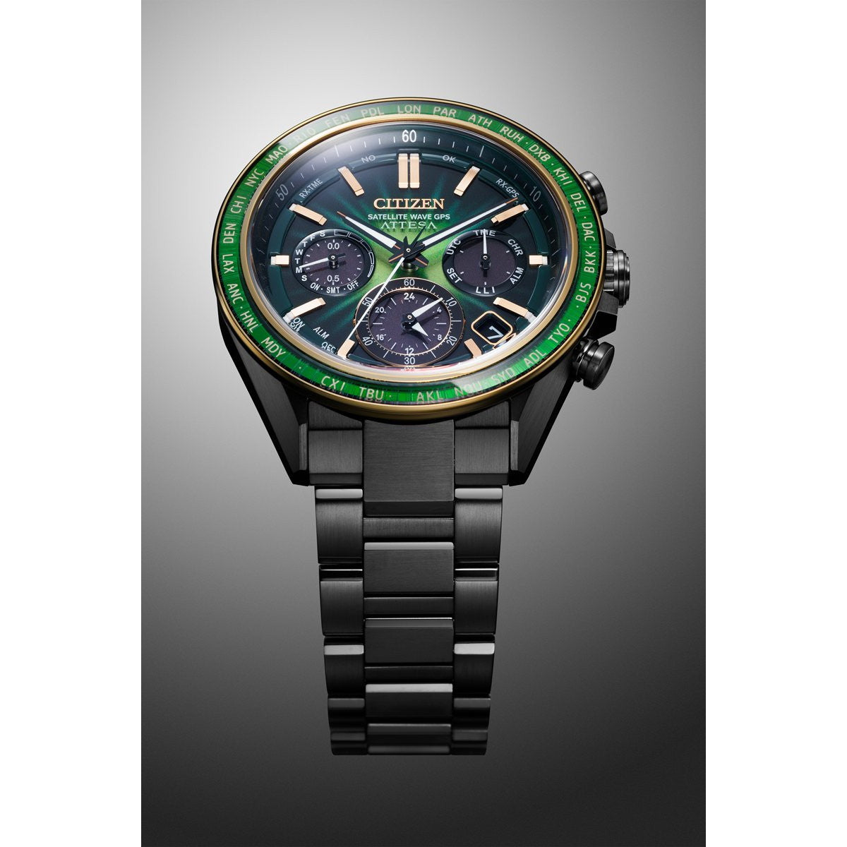 シチズン アテッサ CITIZEN ATTESA エコドライブ GPS衛星電波時計 Eco-Drive 50周年限定 腕時計 CC4084-83Z ダブルダイレクトフライト ACT Line【2026 新作】