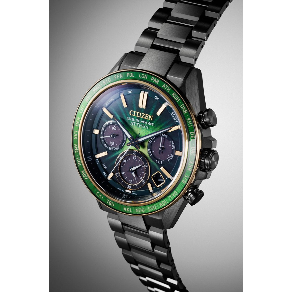 シチズン アテッサ CITIZEN ATTESA エコドライブ GPS衛星電波時計 Eco-Drive 50周年限定 腕時計 CC4084-83Z ダブルダイレクトフライト ACT Line【2026 新作】
