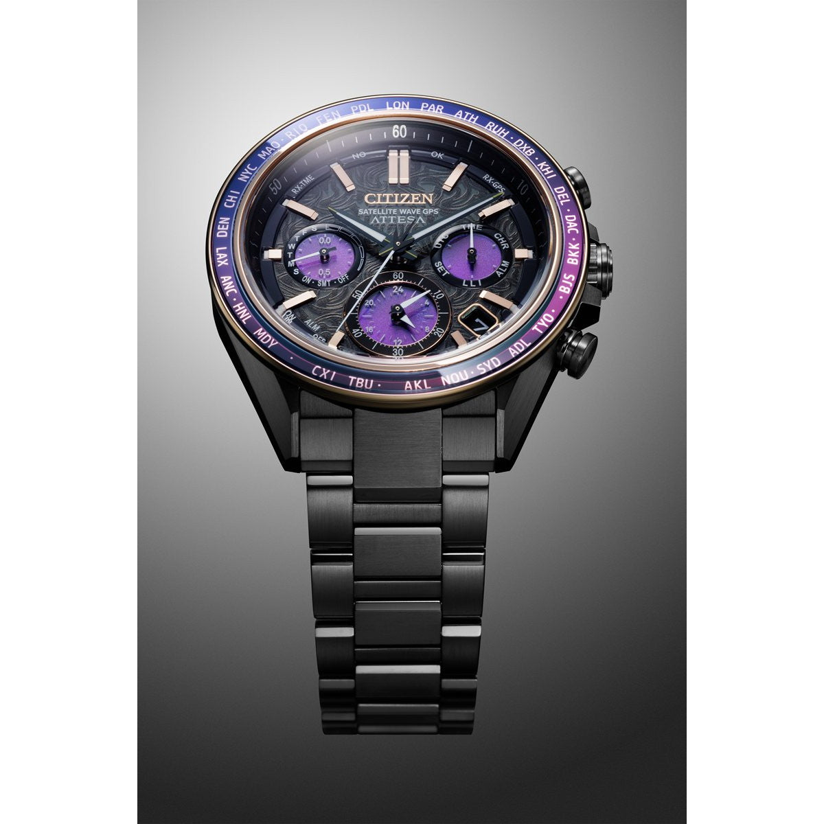 シチズン アテッサ CITIZEN ATTESA エコドライブ GPS衛星電波時計 Eco-Drive 50周年限定 腕時計 CC4085-81Z ダブルダイレクトフライト ACT Line【2026 新作】