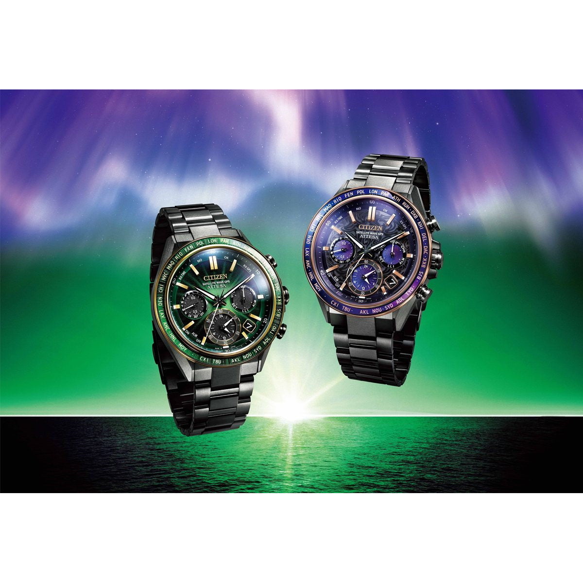 シチズン アテッサ CITIZEN ATTESA エコドライブ GPS衛星電波時計 Eco-Drive 50周年限定 腕時計 CC4085-81Z ダブルダイレクトフライト ACT Line【2026 新作】