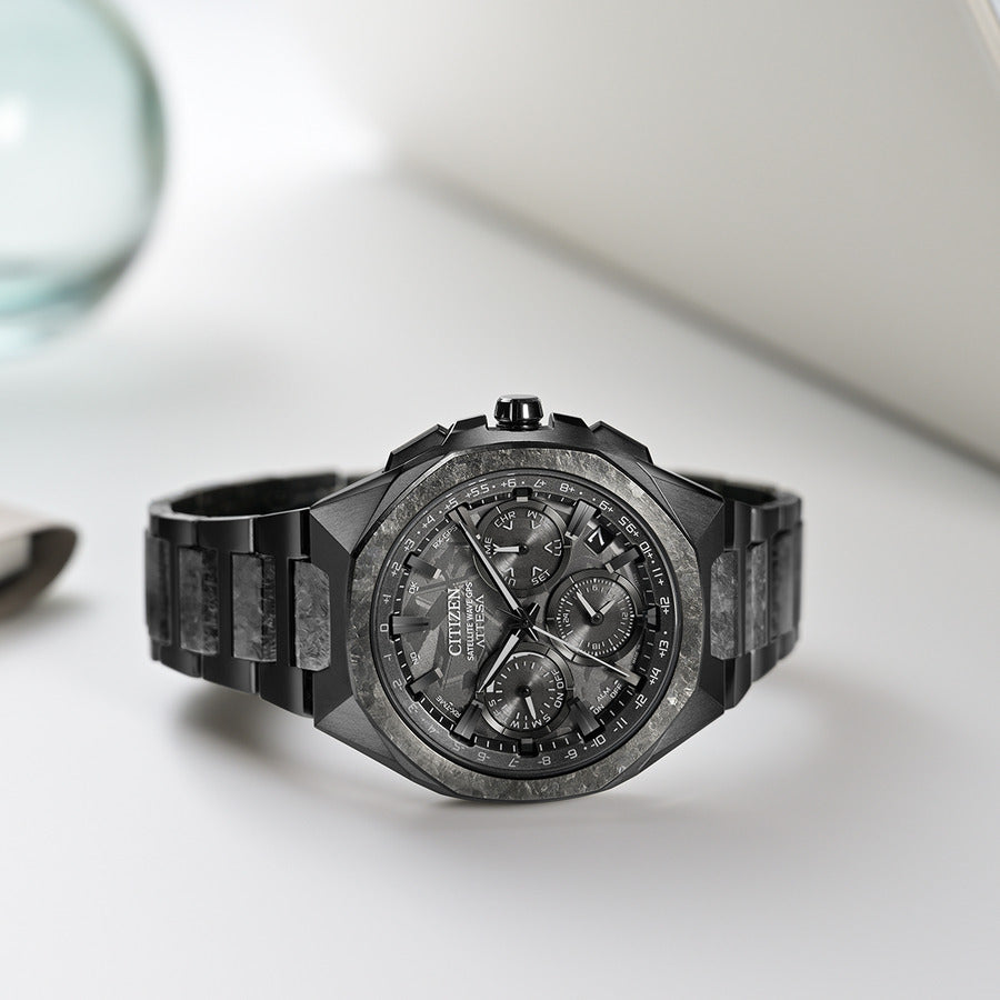 シチズン アテッサ CITIZEN ATTESA エコドライブ GPS衛星電波時計 限定 CC4107-80H ダブルダイレクトフライト ACT Line Black Titanium Series【2026 新作】