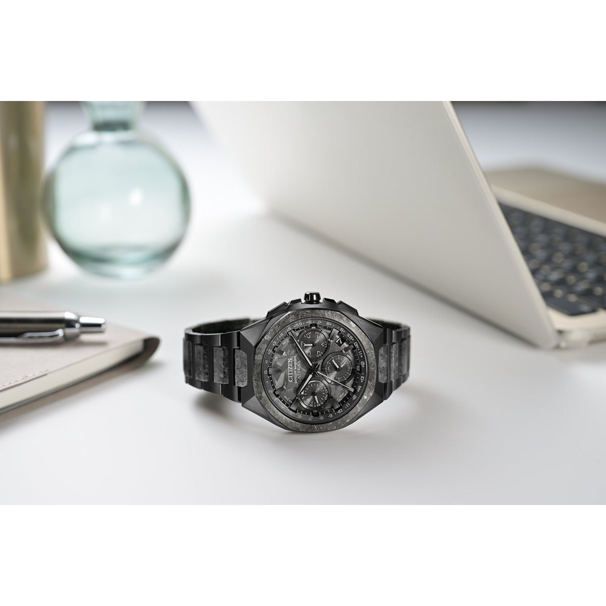 シチズン アテッサ CITIZEN ATTESA エコドライブ GPS衛星電波時計 限定 CC4107-80H ダブルダイレクトフライト ACT Line Black Titanium Series【2026 新作】