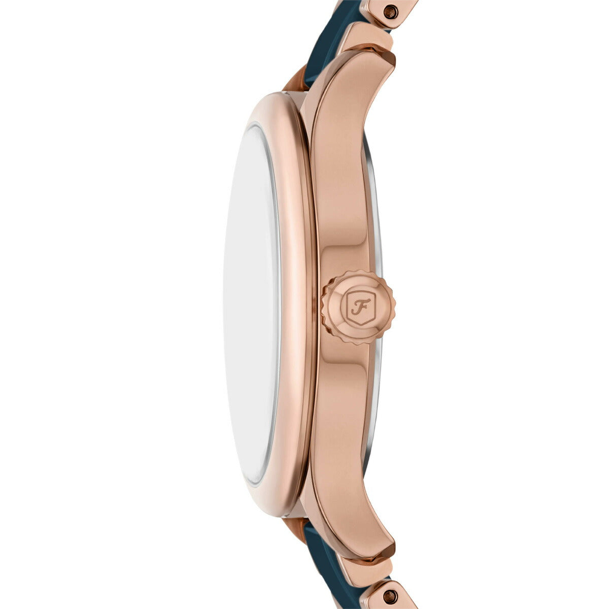 フォッシル FOSSIL 腕時計 レディース GILMORE 三針デイト ローズゴールドトーン＆ネイビー セラミックウォッチ CE1134【2025 新作】