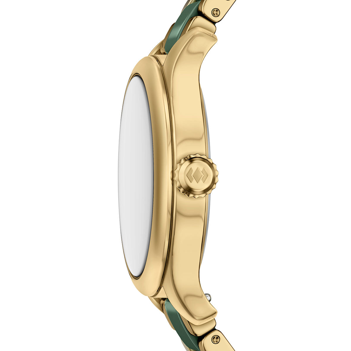 フォッシル FOSSIL 腕時計 レディース GILMORE デイト アナログ ステンレススチール＆グリーンセラミックウォッチ CE1138【2026新作】