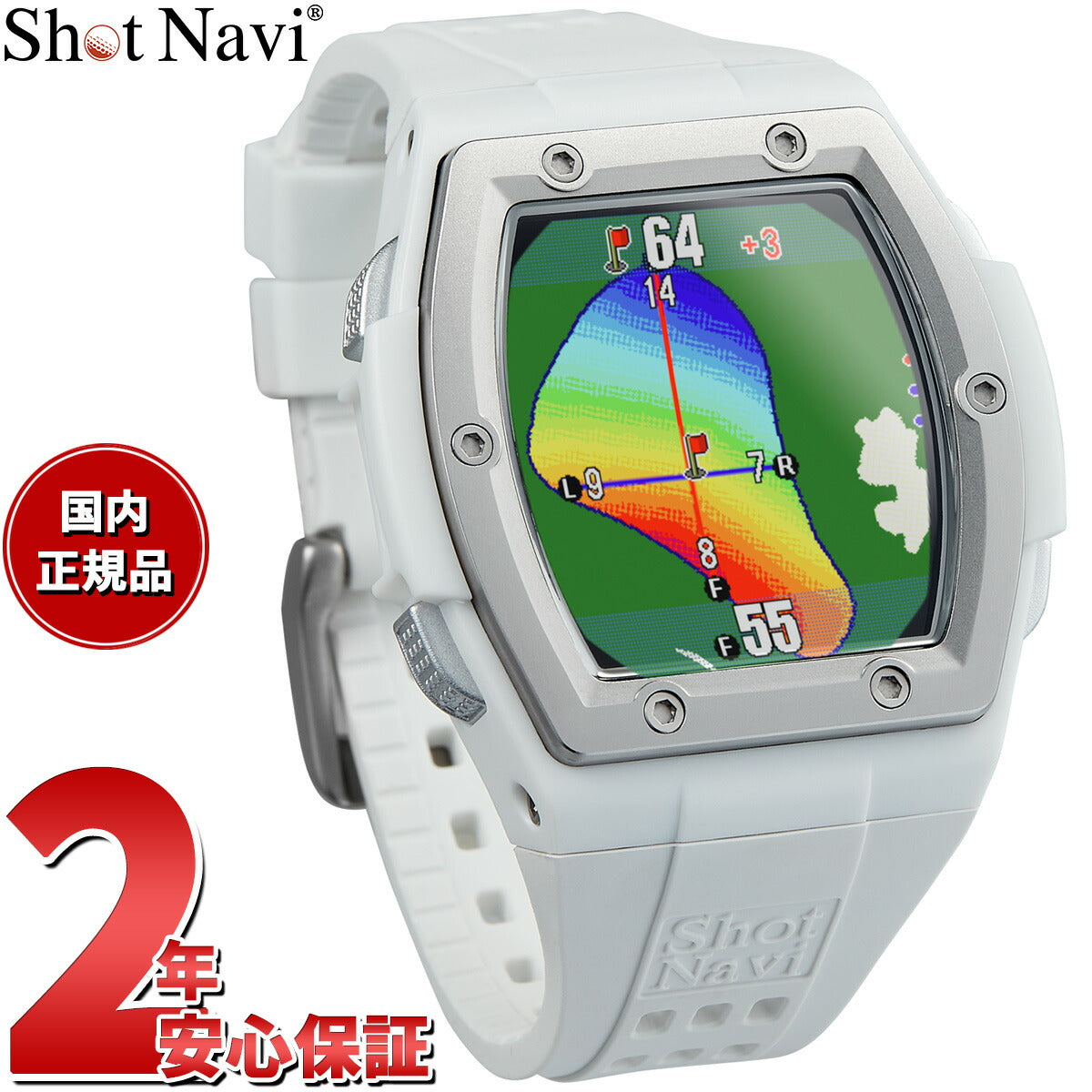 ショットナビ Shot Navi Crest2 クレスト2 腕時計型 GPS ゴルフ