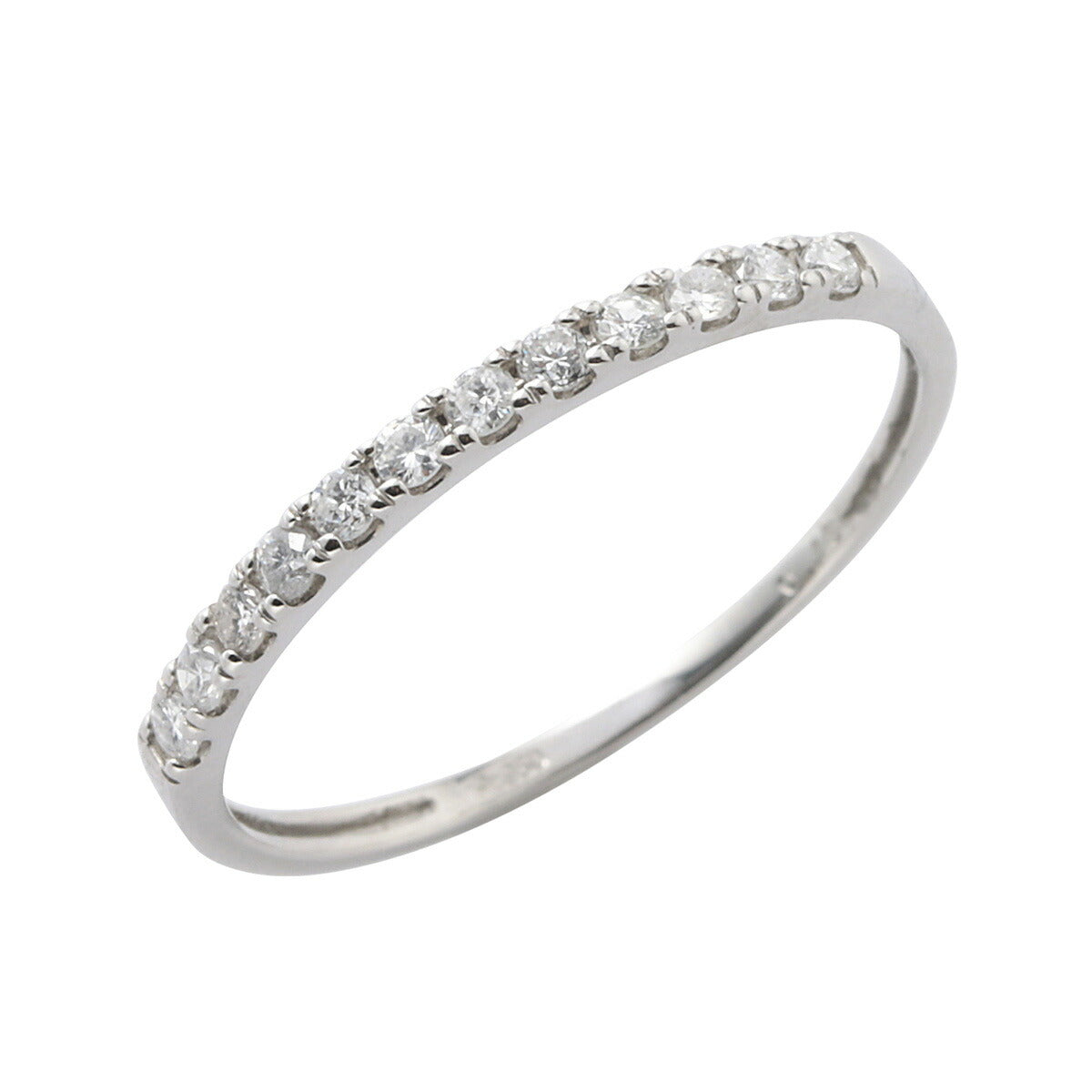 プラチナ ダイヤモンド リング 指輪 13号 0.15カラット 0.15ct D80-960313