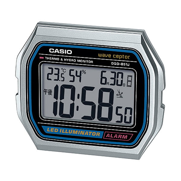 カシオ ウェーブセプター CASIO wave ceptor デジタル 電波 目覚まし時計 DQD-851J-8JF クロック 置時計【2024 新作】