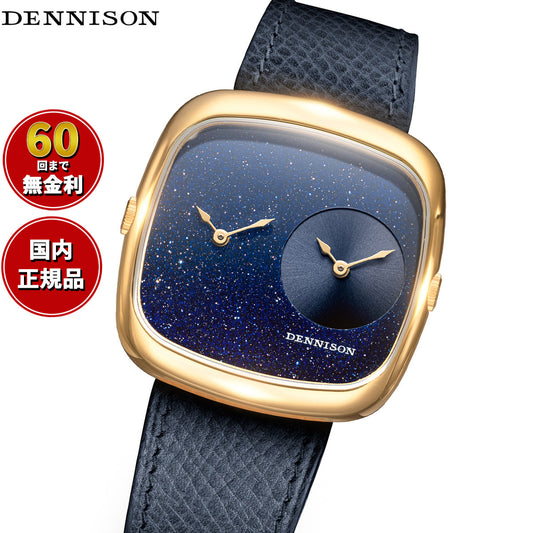 デニソン DENNISON 腕時計 メンズ レディース ALD Collection アベンチュリン&ブラックサンレイ ゴールド ALD-DT04-G-ELNA-R-GBKL