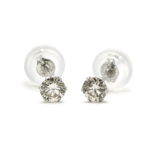 プラチナ ダイヤモンド ピアス 0.2カラット 0.2ct DTZ0101P