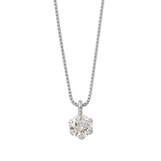プラチナ ダイヤモンド ネックレス 0.3カラット 0.3ct DTZ03PNC