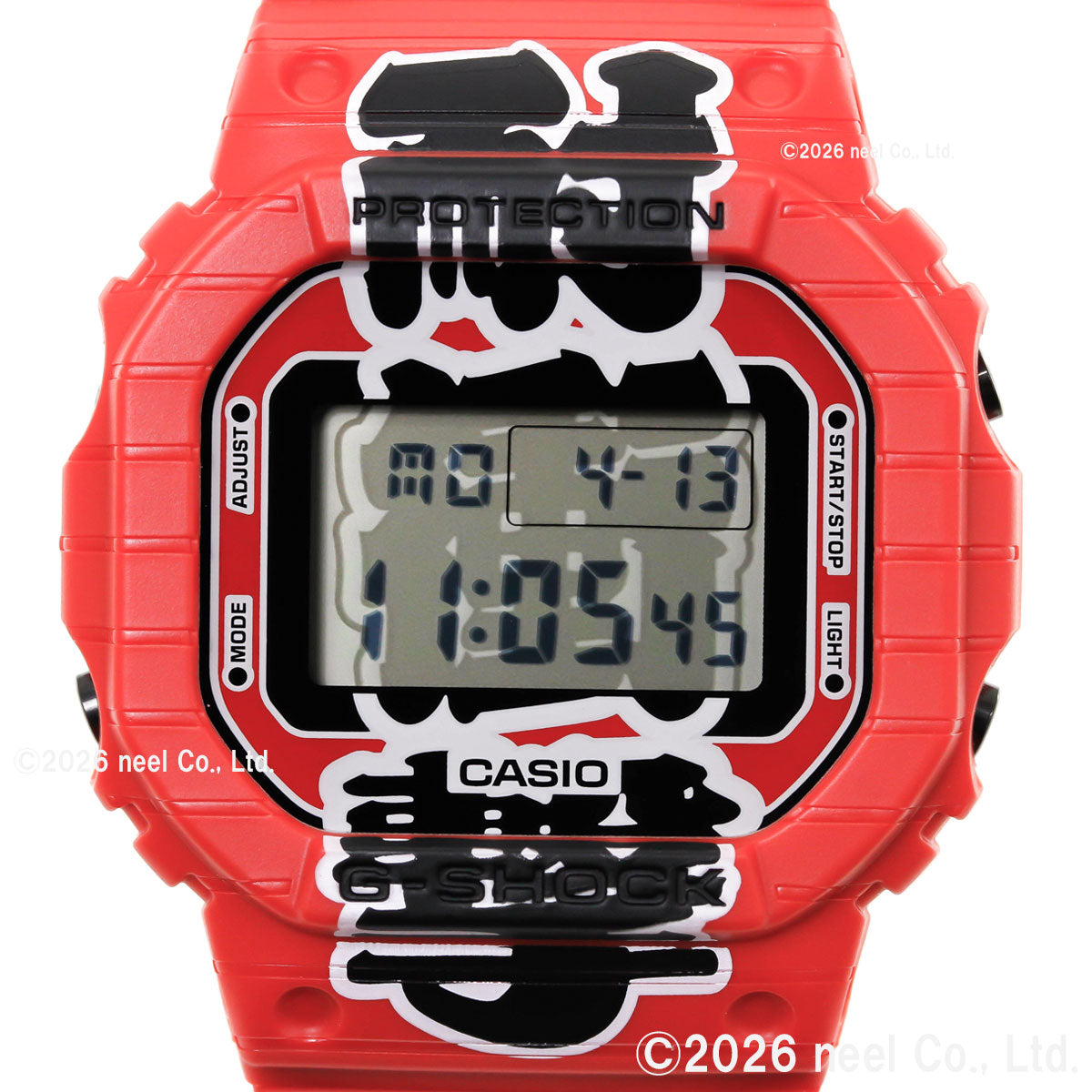 G-SHOCK デジタル カシオ Gショック CASIO 腕時計 メンズ DW-5600AKA-4JR 赤提灯 耐衝撃プリント【2026 新作】