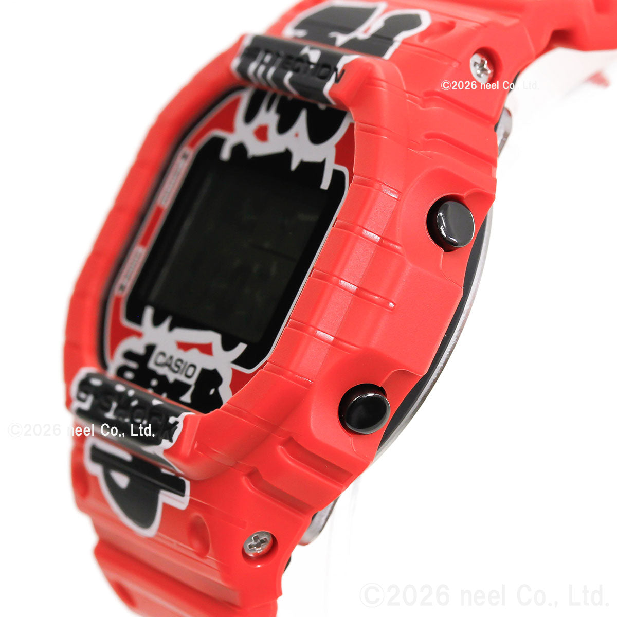 G-SHOCK デジタル カシオ Gショック CASIO 腕時計 メンズ DW-5600AKA-4JR 赤提灯 耐衝撃プリント【2026 新作】