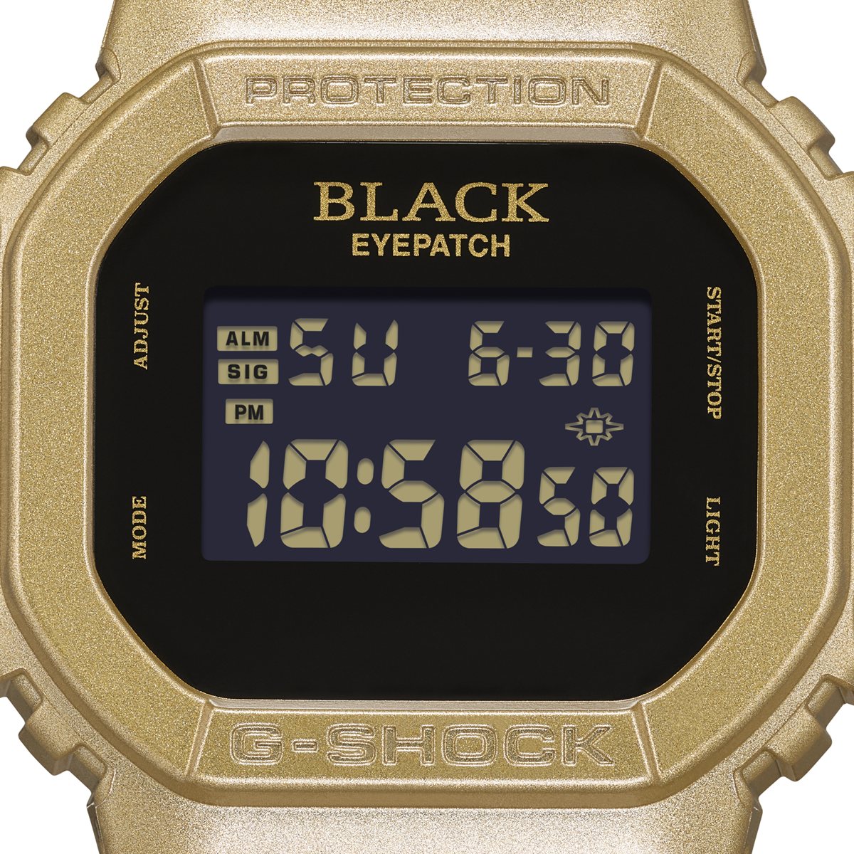 G-SHOCK デジタル カシオ Gショック CASIO BlackEyePatch コラボ 限定モデル 腕時計 メンズ DW-5600BEP-9JR【2026 新作】