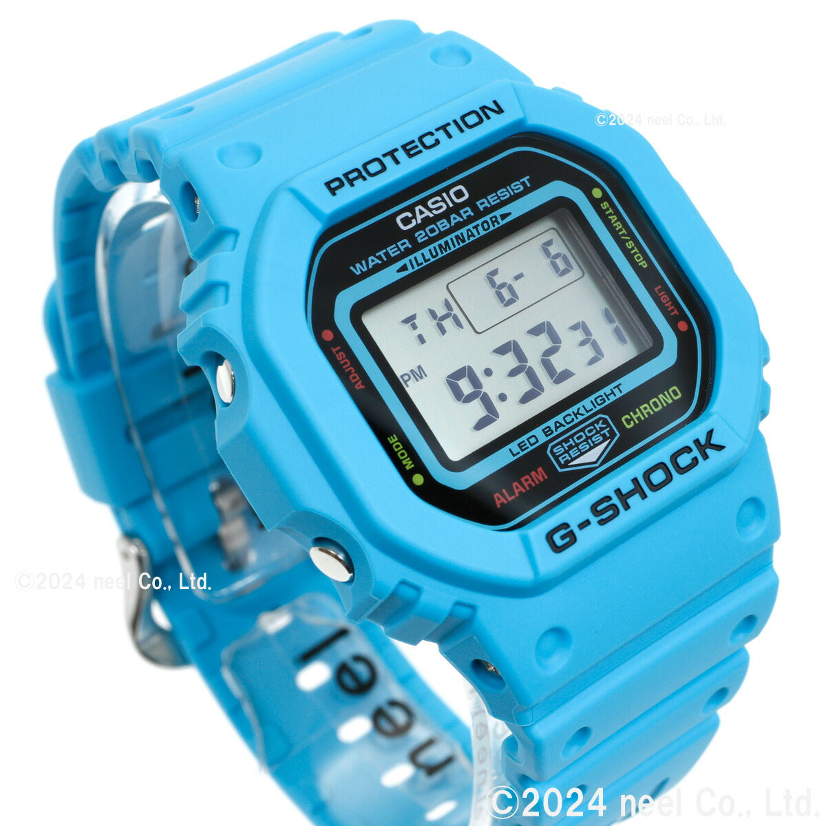 G-SHOCK デジタル カシオ Gショック CASIO 腕時計 メンズ DW-5600EP-2JF エナジー ENERGY PACK ブルー 電光石火 稲妻 イメージ【2024 新作】