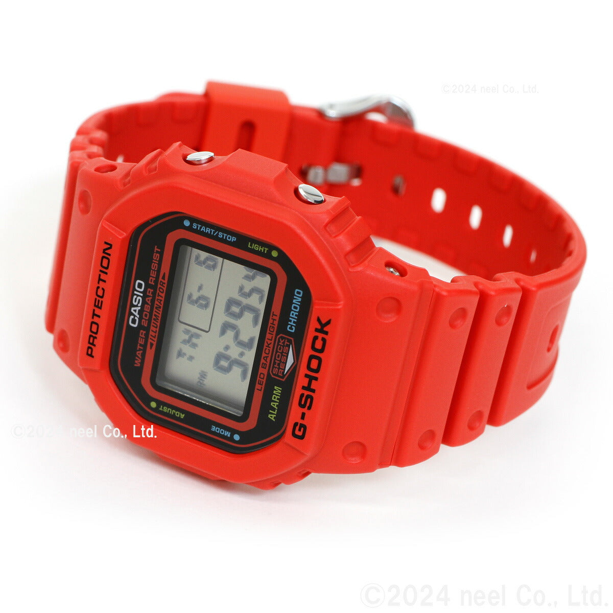 G-SHOCK デジタル カシオ Gショック CASIO 腕時計 メンズ DW-5600EP-4JF エナジー ENERGY PACK レッド 電光石火 稲妻 イメージ【2024 新作】