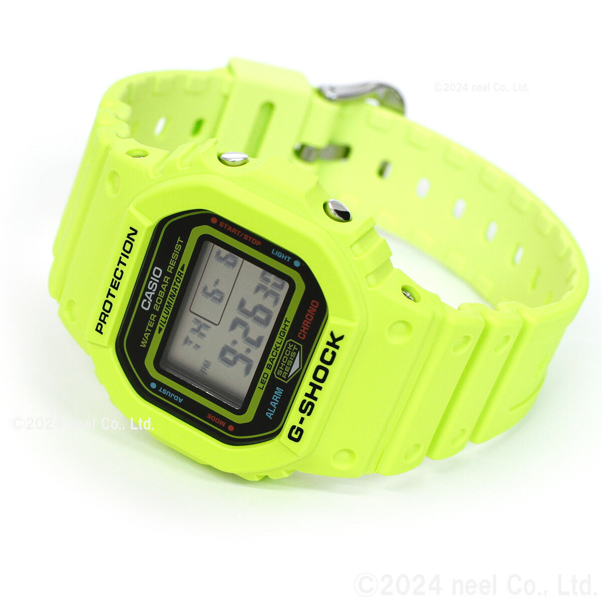 G-SHOCK デジタル カシオ Gショック CASIO 腕時計 メンズ DW-5600EP-9JF エナジー ENERGY PACK イエロー 電光石火 稲妻 イメージ【2024 新作】