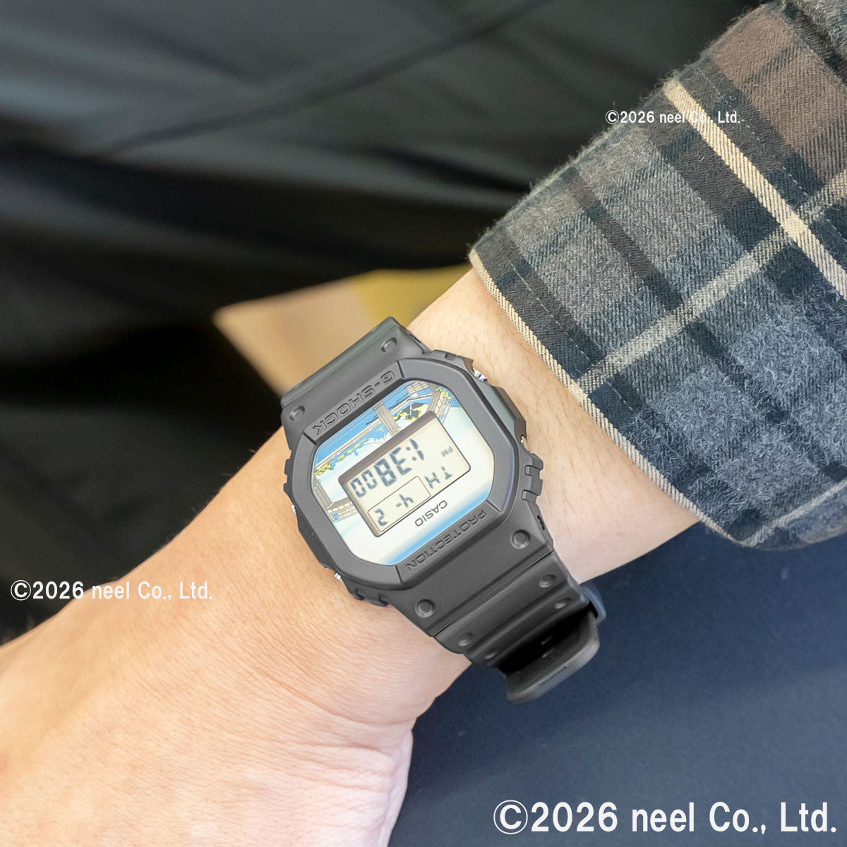 G-SHOCK デジタル カシオ Gショック CASIO 腕時計 メンズ DW-5600KHFM25-1JR 葛飾北斎 富嶽三十六景 深川万年橋下 モチーフ【2026 新作】