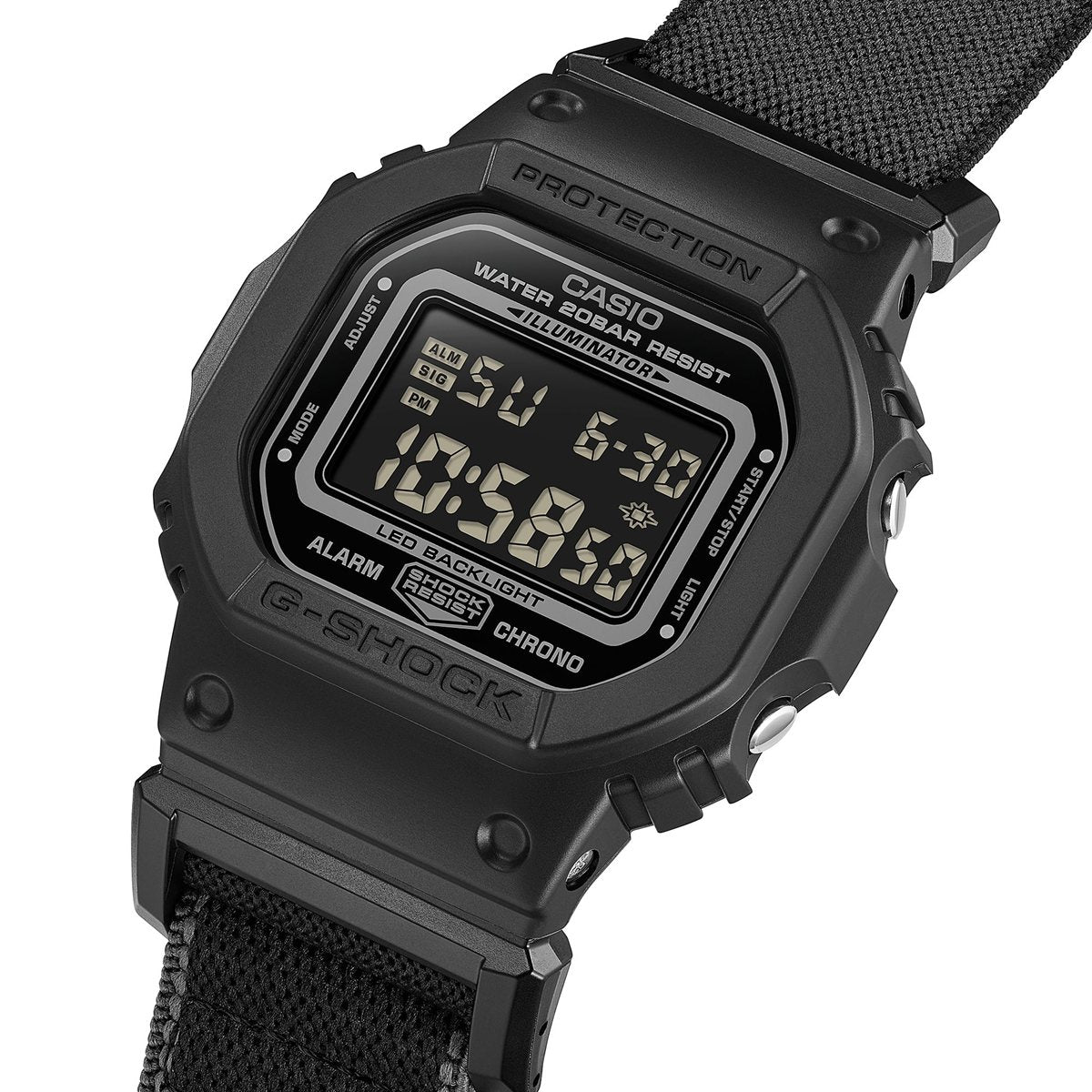 G-SHOCK デジタル カシオ Gショック CASIO 限定モデル 腕時計 メンズ DW-5600MNC-1JF NEW CLOTH BAND シリーズ【2026 新作】