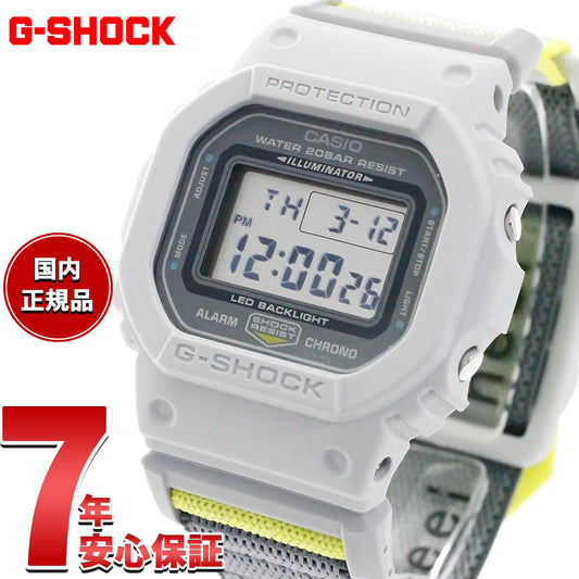 G-SHOCK デジタル カシオ Gショック CASIO 限定モデル 腕時計 メンズ DW-5600MNC-7A8JF NEW CLOTH BAND シリーズ【2026 新作】