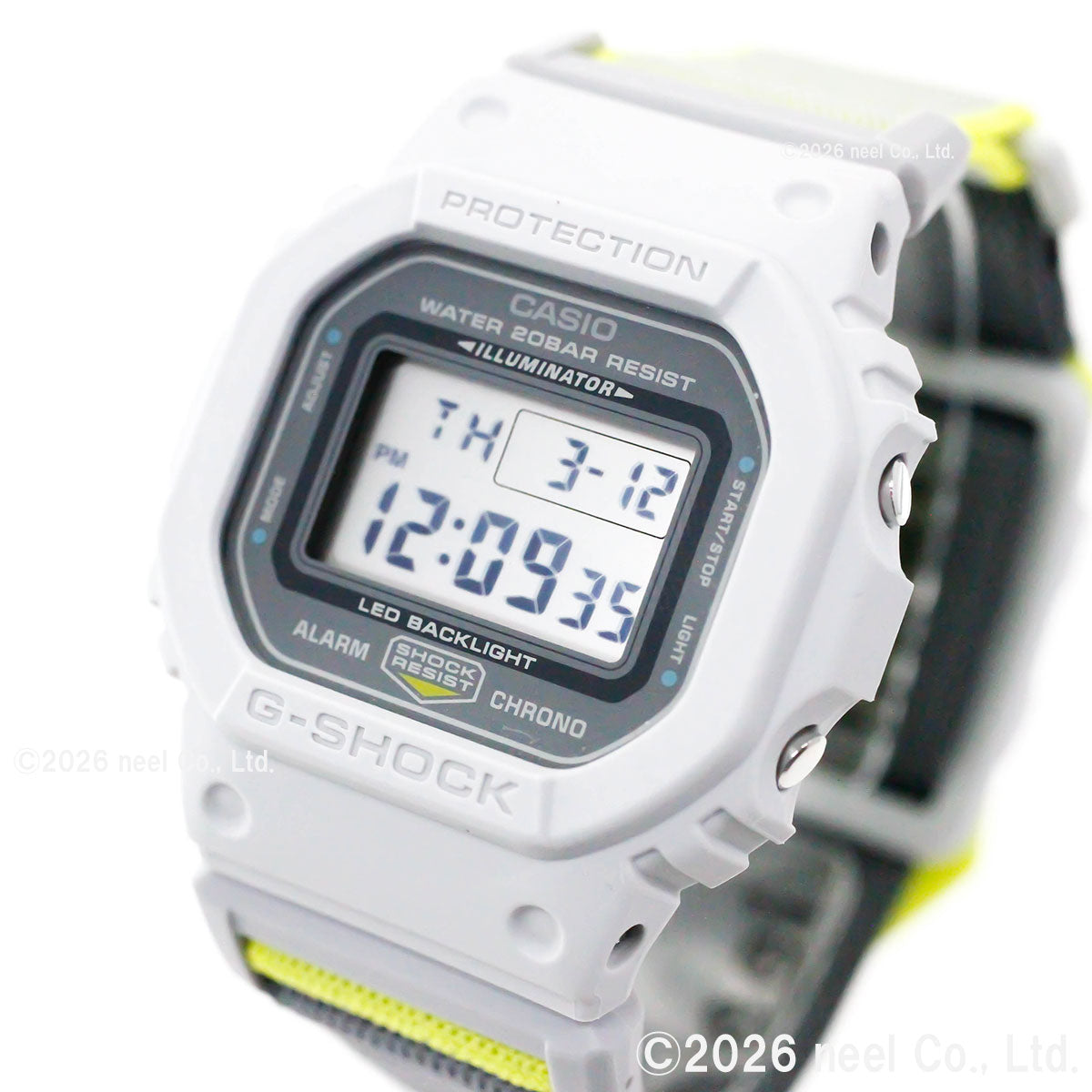 G-SHOCK デジタル カシオ Gショック CASIO 限定モデル 腕時計 メンズ DW-5600MNC-7A8JF NEW CLOTH BAND シリーズ【2026 新作】