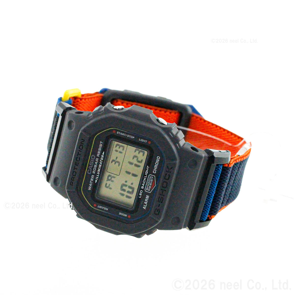 G-SHOCK デジタル カシオ Gショック CASIO 限定モデル 腕時計 メンズ DW-5600MNC-8A2JF NEW CLOTH BAND シリーズ【2026 新作】
