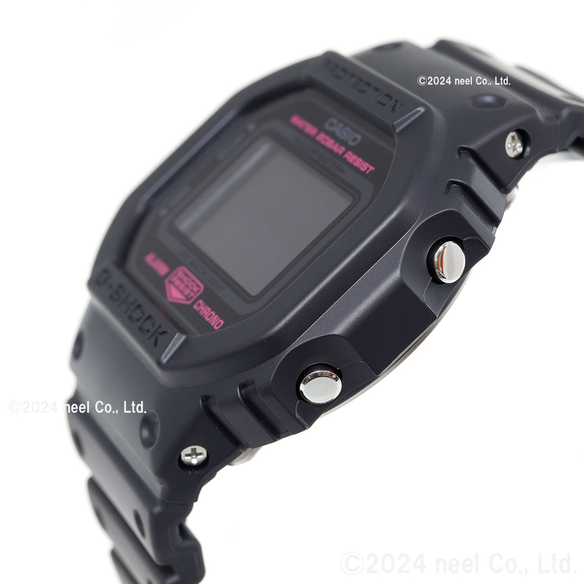 G-SHOCK デジタル カシオ Gショック CASIO 腕時計 DW-5600PK-1JR オールブラック ピンクリボン活動【2024 新作】