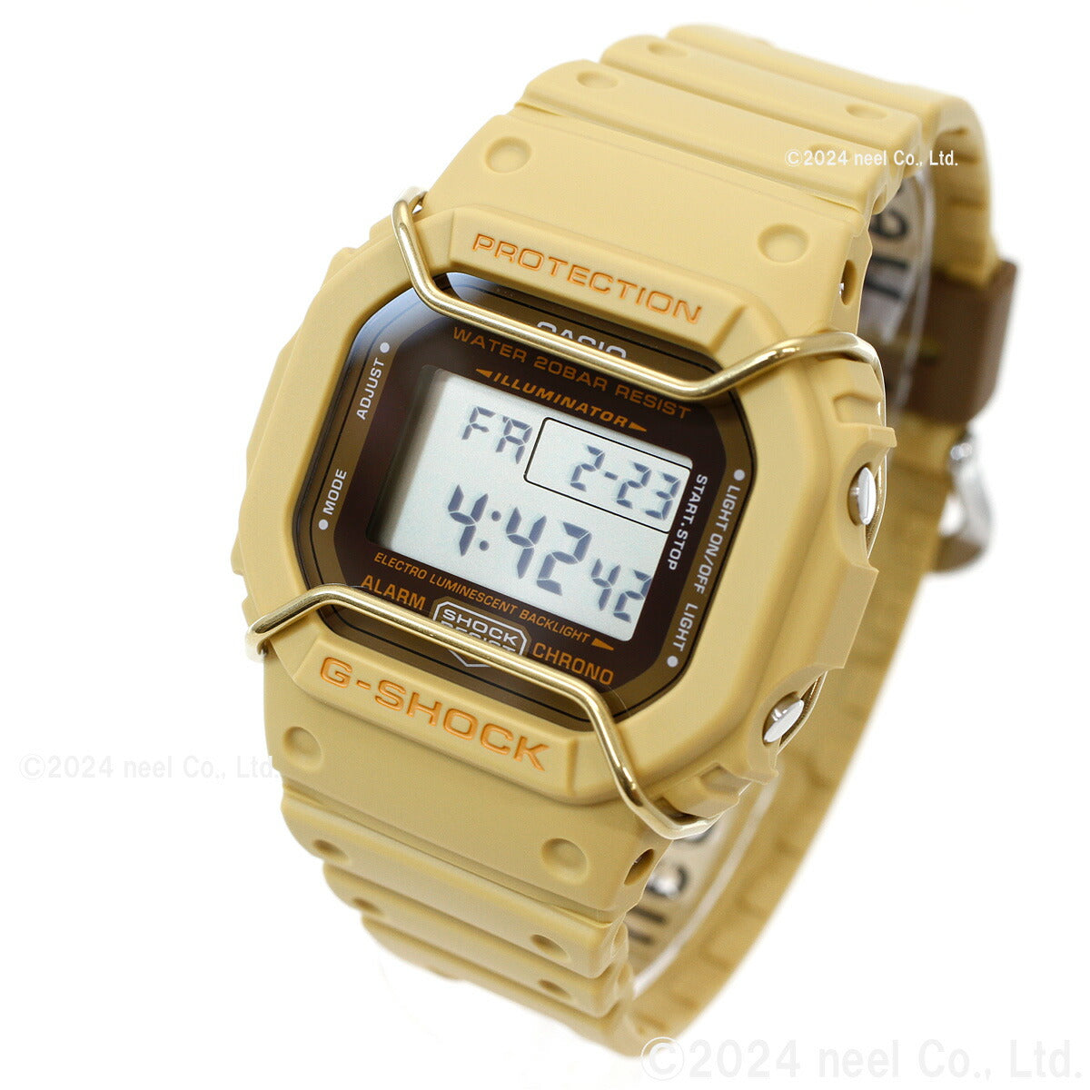 G-SHOCK デジタル カシオ Gショック CASIO 腕時計 メンズ DW-5600PT-5JF ワイヤープロテクター 採用 Tone on tone シリーズ