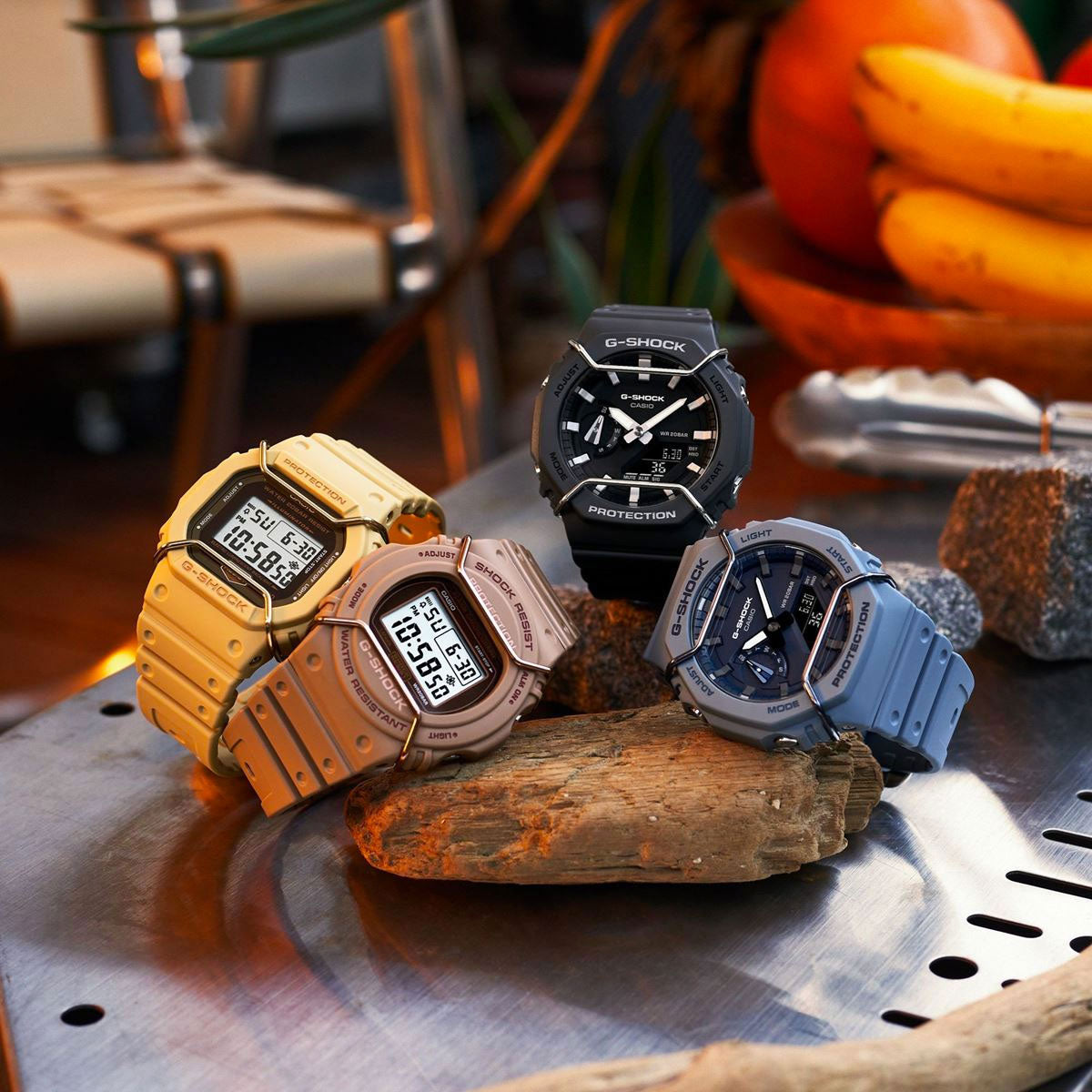 G-SHOCK デジタル カシオ Gショック CASIO 腕時計 メンズ DW-5600PT-5JF ワイヤープロテクター 採用 Tone on tone シリーズ