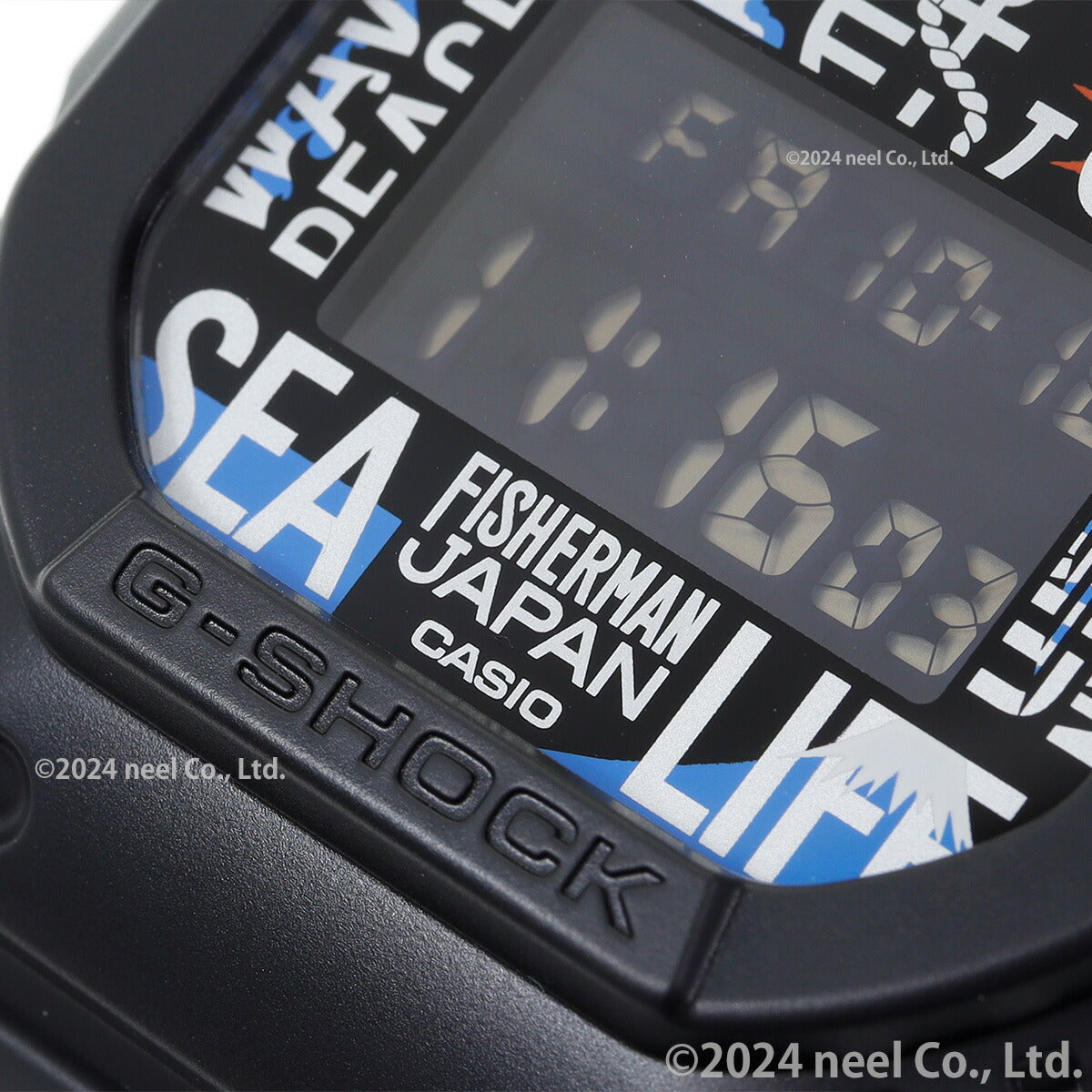 G-SHOCK デジタル カシオ Gショック CASIO Reborn Art Festival×FISHERMAN JAPAN コラボ 限定モデル 腕時計 メンズ DW-5600RF24-1JR フィッシャーマン【2024 新作】