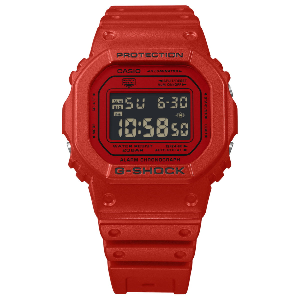 G-SHOCK デジタル カシオ Gショック CASIO 腕時計 メンズ DW-5600RRB-4JF Iconic Styles レッド【2025 新作】