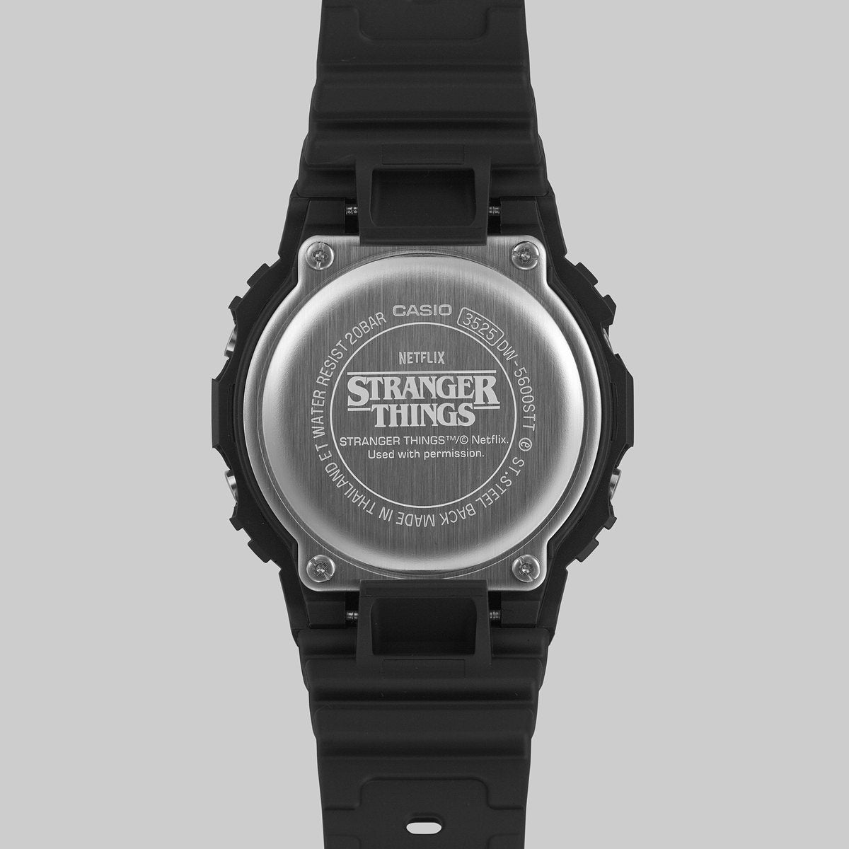 G-SHOCK デジタル カシオ Gショック CASIO Stranger Things コラボ 限定 腕時計 DW-5600STT-1JR UPSIDEDOWN ストレンジャー シングス 未知の世界【2025 新作】