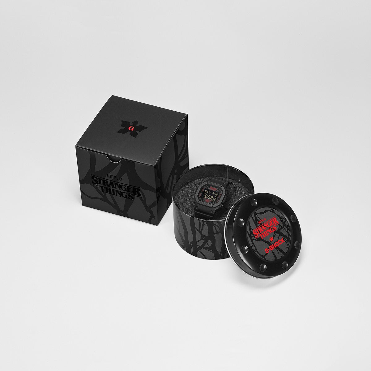 G-SHOCK デジタル カシオ Gショック CASIO Stranger Things コラボ 限定 腕時計 DW-5600STT-1JR UPSIDEDOWN ストレンジャー シングス 未知の世界【2025 新作】