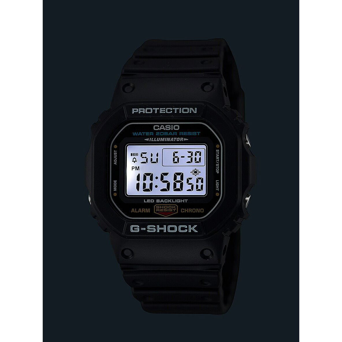 G-SHOCK デジタル カシオ Gショック CASIO 腕時計 メンズ DW-5600UE-1JF LEDバックライト