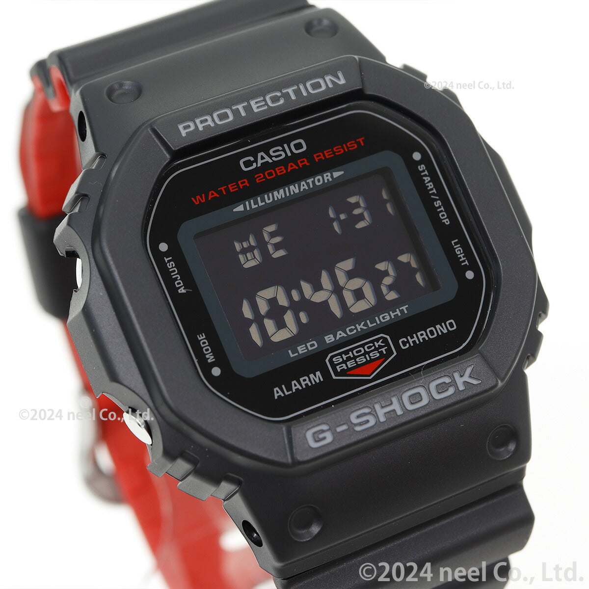 G-SHOCK デジタル カシオ Gショック CASIO 限定モデル 腕時計 メンズ DW-5600UHR-1JF LEDバックライト【2024 新作】