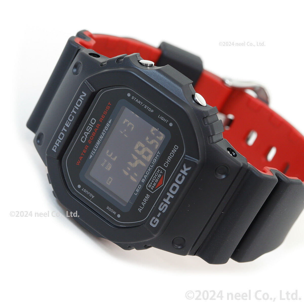 G-SHOCK デジタル カシオ Gショック CASIO 限定モデル 腕時計 メンズ DW-5600UHR-1JF LEDバックライト【2024 新作】