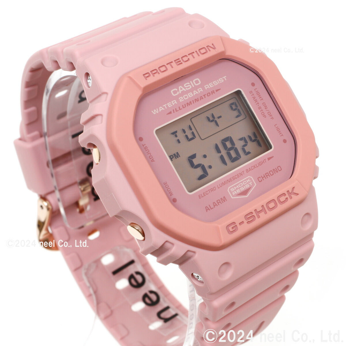 G-SHOCK デジタル カシオ Gショック CASIO 腕時計 DW-5610SL-4A4JR 桃源郷 Togenkyo シリーズ ピンク