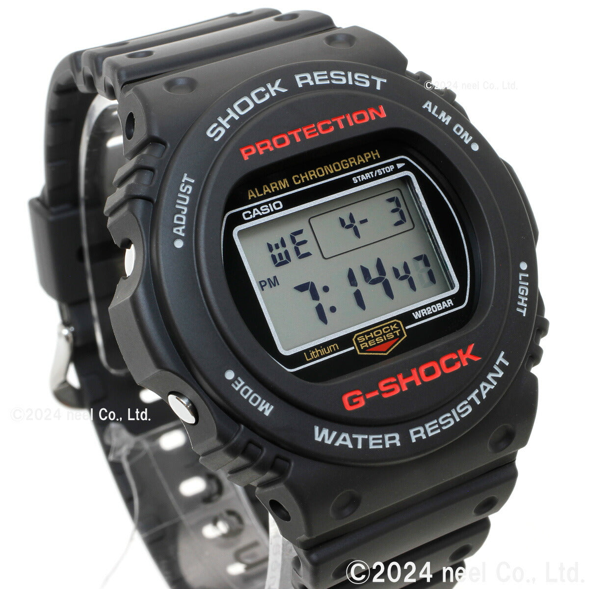 G-SHOCK デジタル カシオ Gショック CASIO 腕時計 メンズ DW-5750UE-1JF オールブラック LEDバックライト