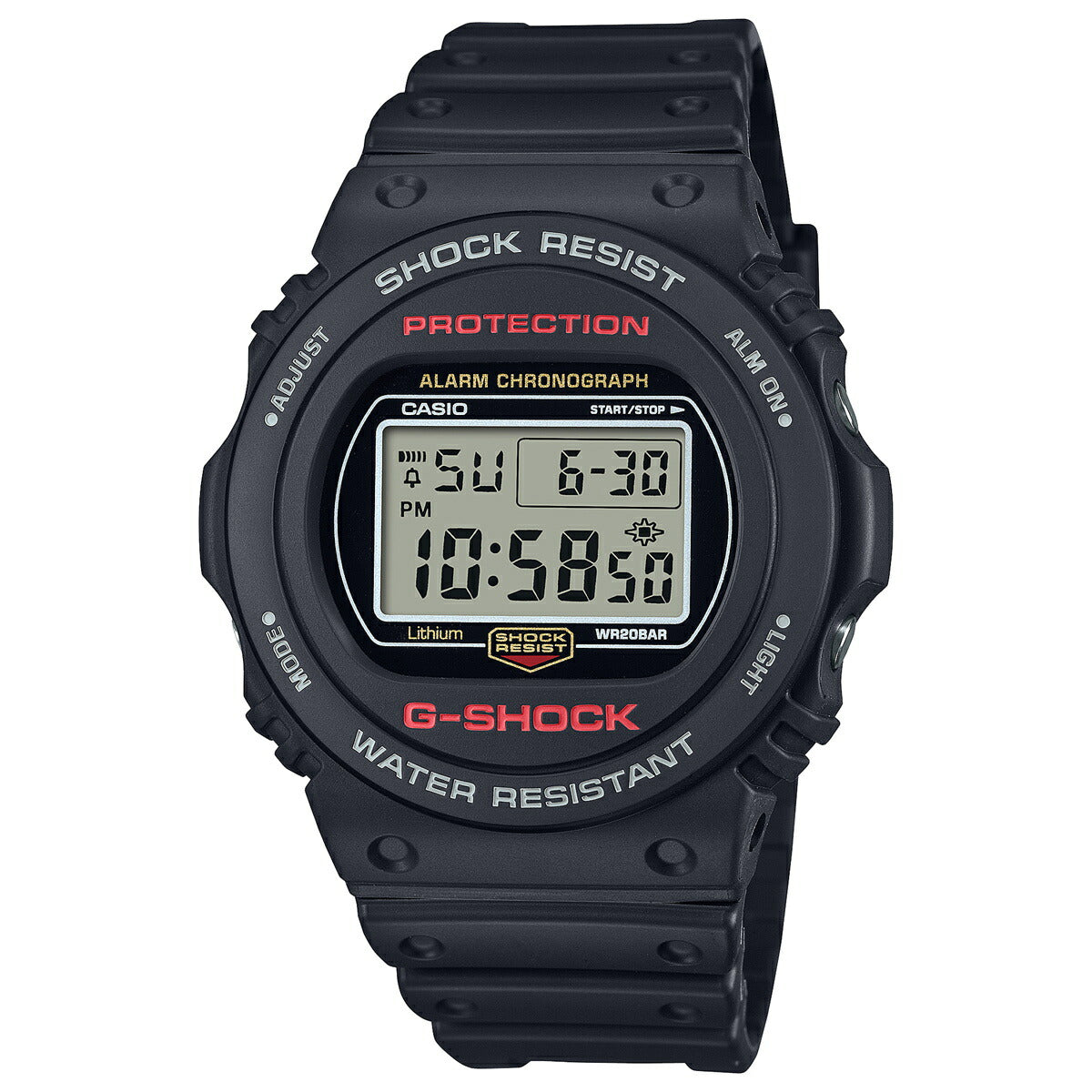 G-SHOCK デジタル カシオ Gショック CASIO 腕時計 メンズ DW-5750UE-1JF オールブラック LEDバックライト