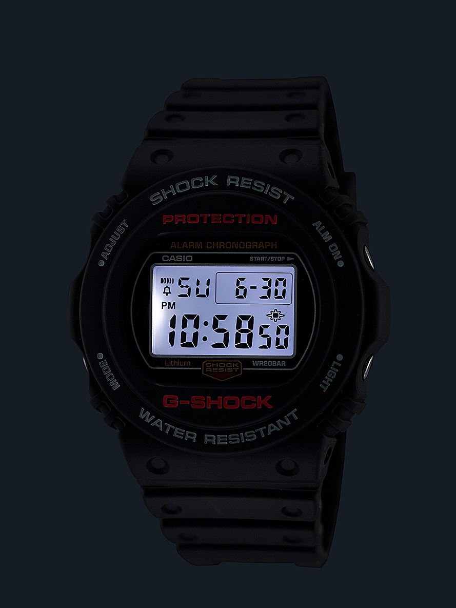 G-SHOCK デジタル カシオ Gショック CASIO 腕時計 メンズ DW-5750UE-1JF オールブラック LEDバックライト