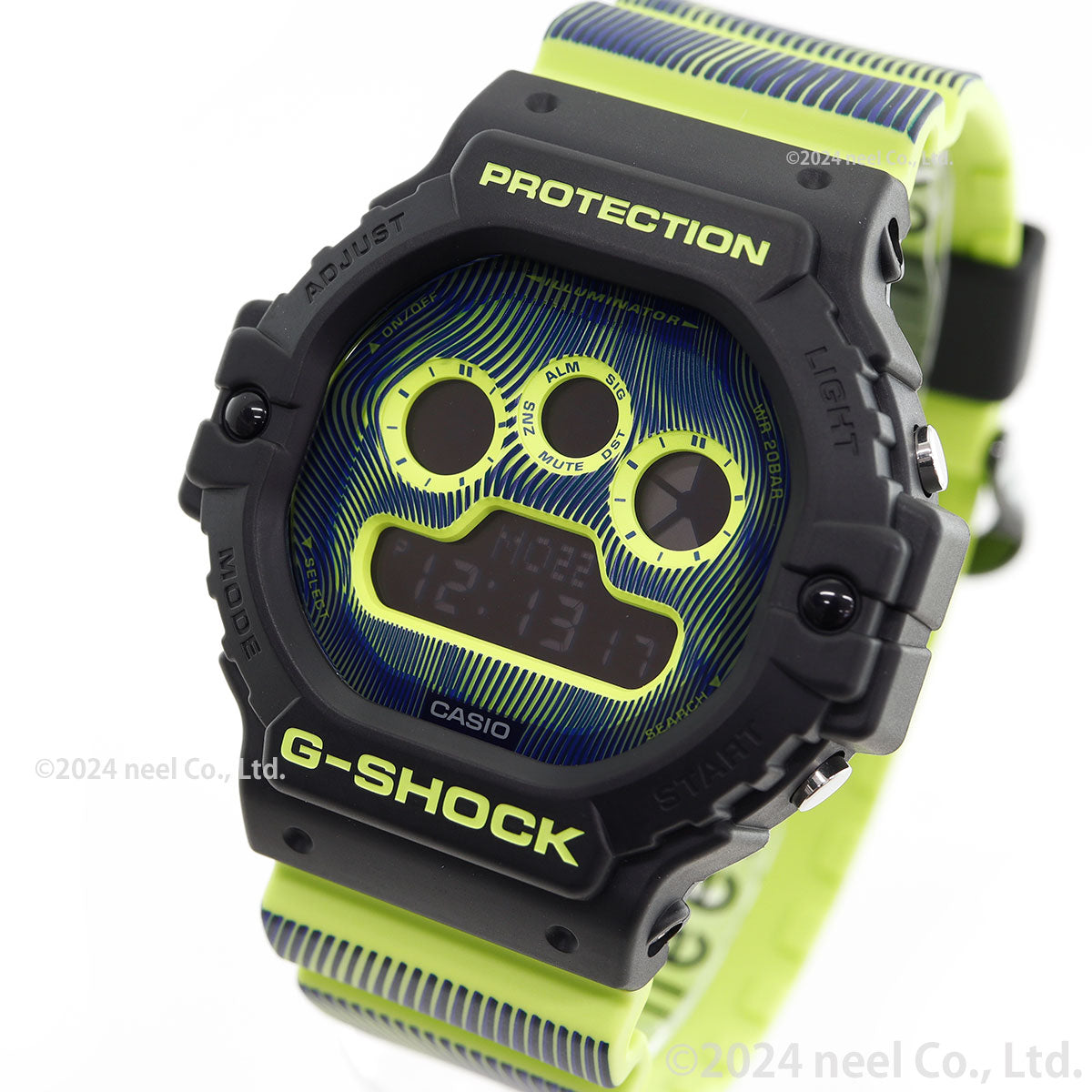 G-SHOCK デジタル メンズ オンライン限定モデル 腕時計 カシオ CASIO DW-5900TD-9JF Time distortion シリーズ