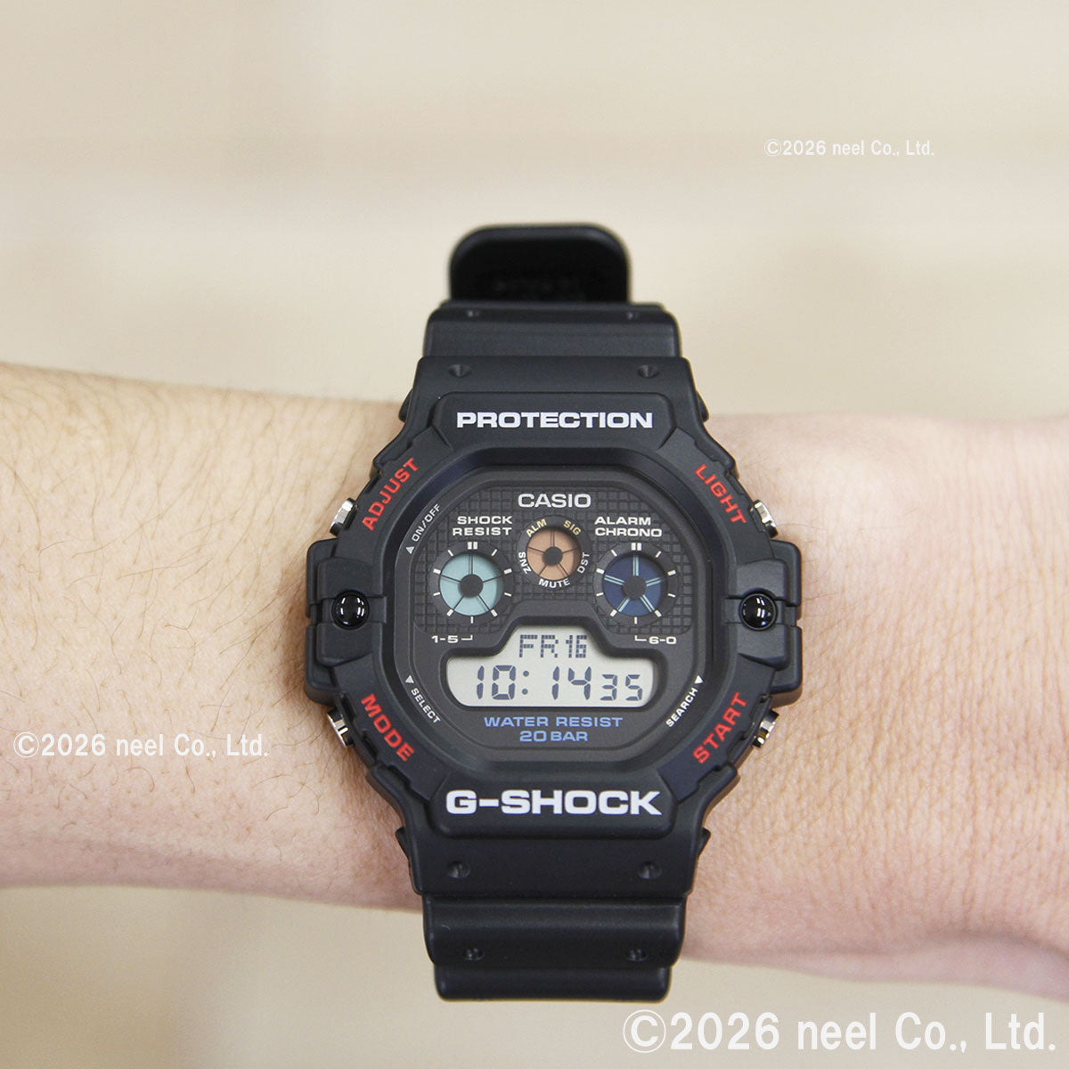 G-SHOCK カシオ Gショック CASIO デジタル 腕時計 メンズ DW-5900U-1JF【2026 新作】