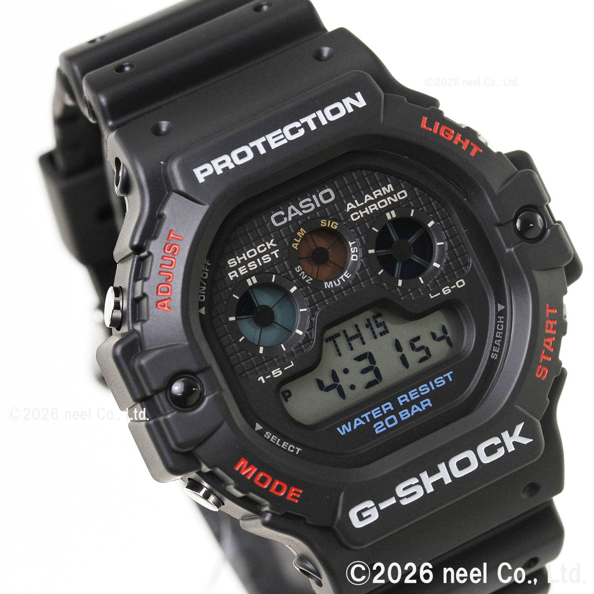 G-SHOCK カシオ Gショック CASIO デジタル 腕時計 メンズ DW-5900U-1JF【2026 新作】