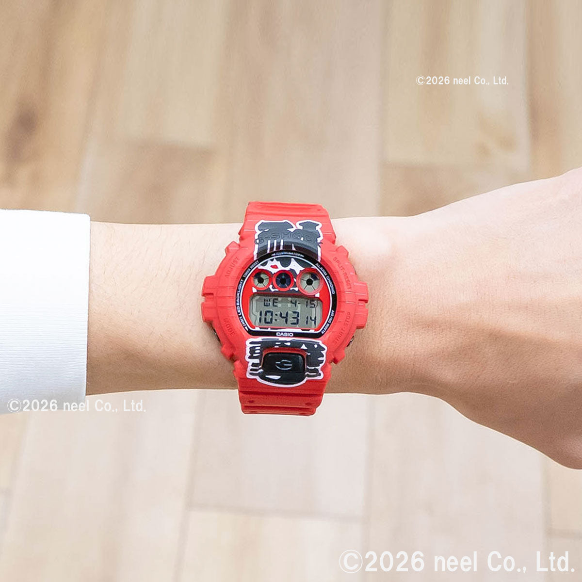 G-SHOCK デジタル カシオ Gショック CASIO 腕時計 メンズ DW-6900AKA-4JR 赤提灯 耐衝撃プリント【2026 新作】