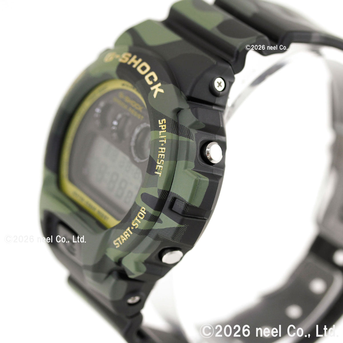 G-SHOCK カシオ Gショック CASIO デジタル 限定モデル 腕時計 メンズ DW-6900CMG-3JF BOLD CAMO Series CAMO AND GOLD【2026 新作】
